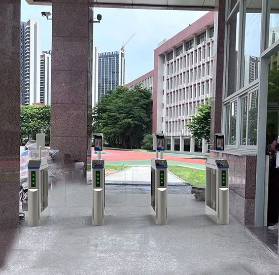 All-weather school entrance security access gate